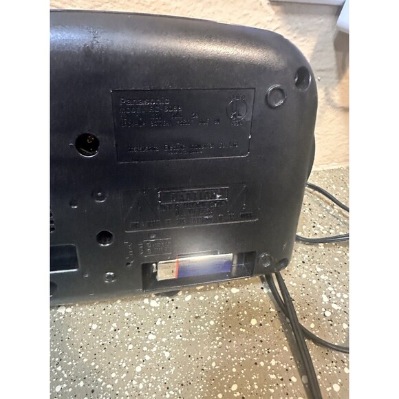 Panasonic Alarm Clock  Radio RC-6088  Red Digits Dual AM/FM Corded  Tested Works - Picture 4 of 9